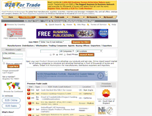 Tablet Screenshot of foodstradeholding.com